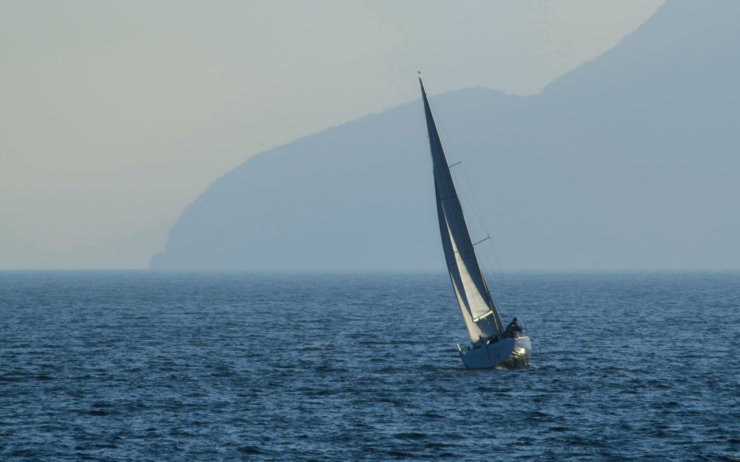 1. Treffen von lateen sailing auf der Insel la graciosa