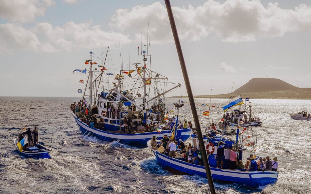 2024 celebration of Nuestra Señora del Carmen in La Graciosa