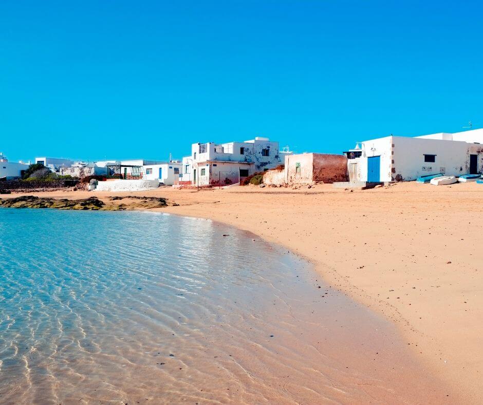 Caleta de Sebo en septiembre
